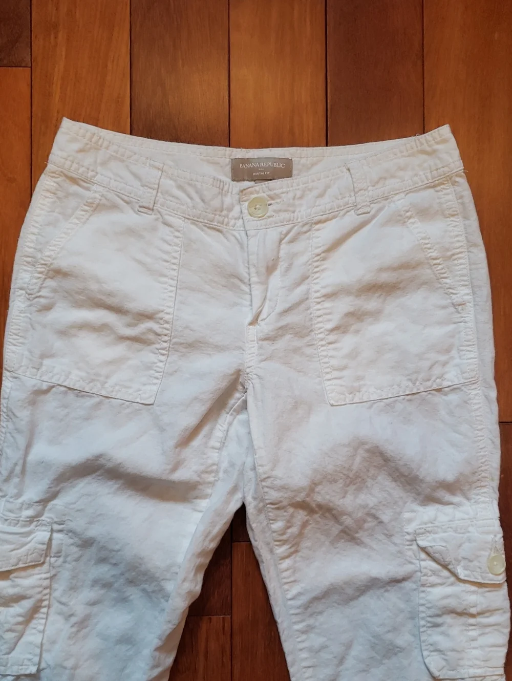 Banana Republic Women's size 0 Martin Fit Capri Cargo Pants